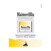 Akvarell festék MAIMERI Blu – félszilkés 1,5 ml – Kadmiumsárga közép