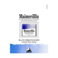 Akvarell festék MAIMERI Blu – félszilkés 1,5 ml – Kobaltkék sötét