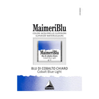 Akvarell festék MAIMERI Blu – félszilkés 1,5 ml – Kobaltkék világos