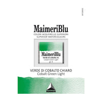 Akvarell festék MAIMERI Blu – félszilkés 1,5 ml – Kobaltzöld világos