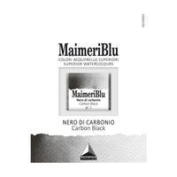 Akvarell festék MAIMERI Blu – félszilkés 1,5 ml – Koromfekete