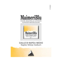 Akvarell festék MAIMERI Blu – félszilkés 1,5 ml – Közép nápolyi sárga