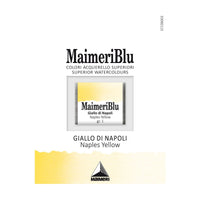 Akvarell festék MAIMERI Blu – félszilkés 1,5 ml – Nápolyi sárga