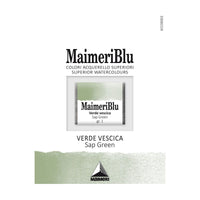 Akvarell festék MAIMERI Blu – félszilkés 1,5 ml – Nedvdús zöld