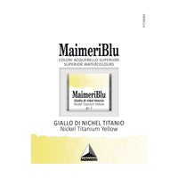 Akvarell festék MAIMERI Blu – félszilkés 1,5 ml – Nikkel titánsárga