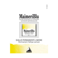 Akvarell festék MAIMERI Blu – félszilkés 1,5 ml – Permanens sárga citrom