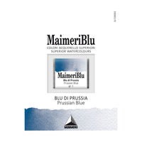 Akvarell festék MAIMERI Blu – félszilkés 1,5 ml – Poroszkék