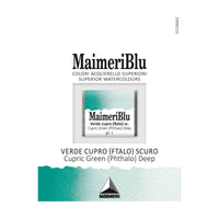 Akvarell festék MAIMERI Blu – félszilkés 1,5 ml – Rézzöld sötét