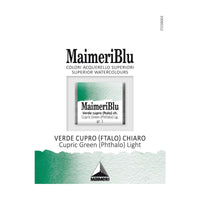 Akvarell festék MAIMERI Blu – félszilkés 1,5 ml – Rézzöld világos
