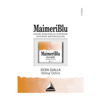 Akvarell festék MAIMERI Blu – félszilkés 1,5 ml – Sárga okker