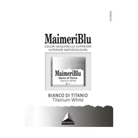 Akvarell festék MAIMERI Blu – félszilkés 1,5 ml – Titánfehér