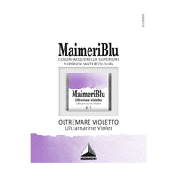 Akvarell festék MAIMERI Blu – félszilkés 1,5 ml – Ultramarin ibolya