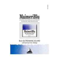 Akvarell festék MAIMERI Blu – félszilkés 1,5 ml – Ultramarin sötét