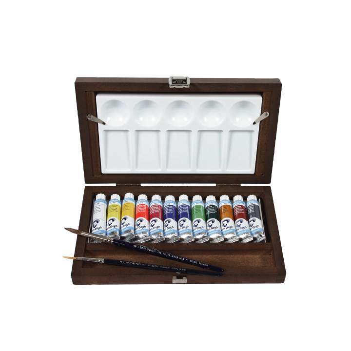 Akvarell festék Van Gogh 12x10ml + kiegészítőkkel