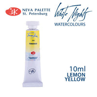 Akvarell festék White Nights 10 ml - Citromsárga