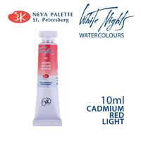 Akvarell festék White Nights 10 ml - Kadmiumvörös világos