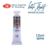 Akvarell festék White Nights 10 ml - Szépia