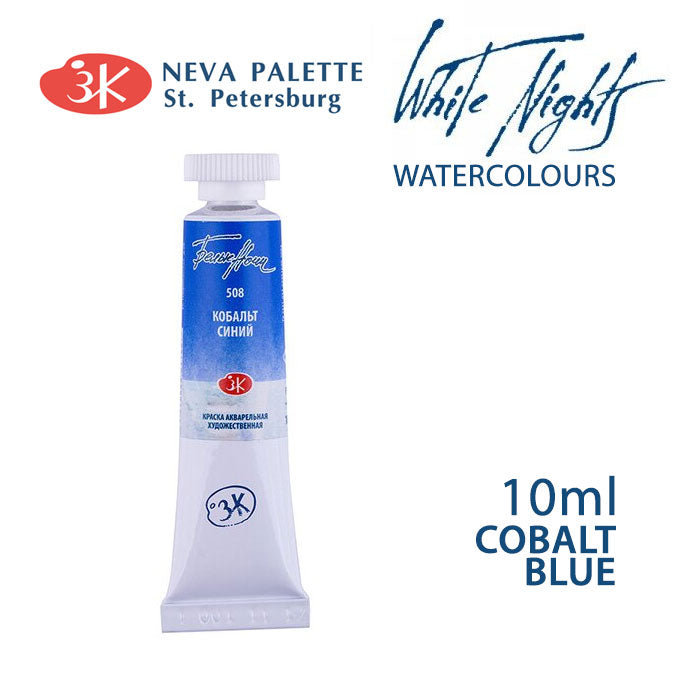 Akvarell festék White Nights 10 ml - Kobaltkék
