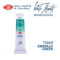 Akvarell festék White Nights 10 ml - Smaragdzöld