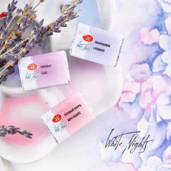 Akvarell festék White Nights pasztell színek 2.5 ml