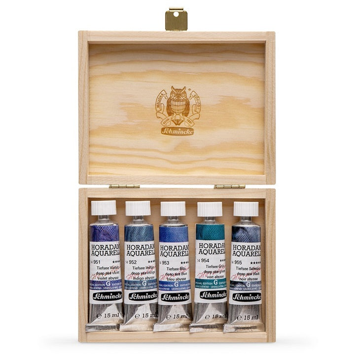 Akvarell festékkészlet tubusban Schmincke Super Granulation 5x15ml