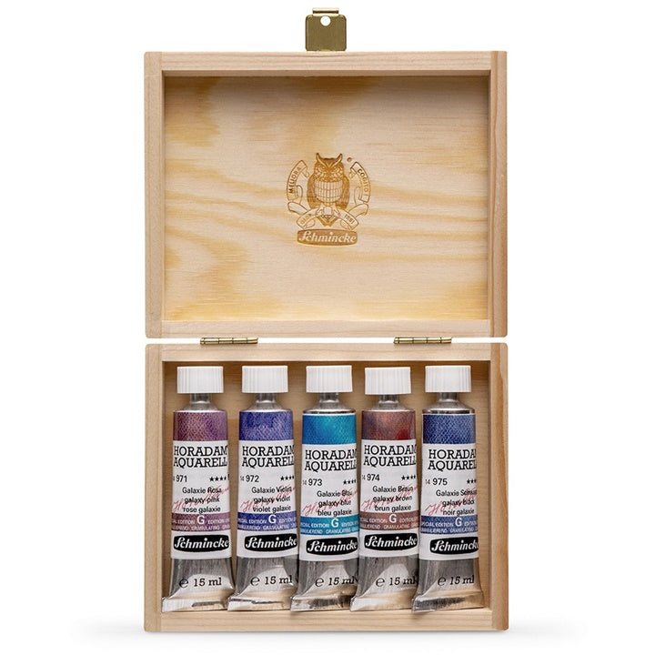 Akvarell festékkészlet tubusban Schmincke Super Granulation 5x15ml