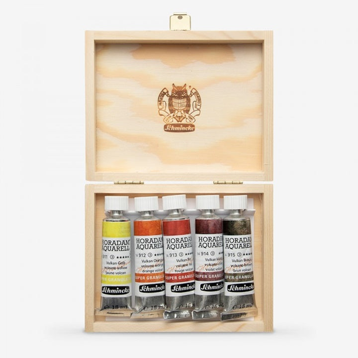 Akvarell festékkészlet tubusban Schmincke Super Granulation 5x15ml