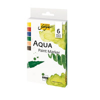 Akvarell marker szett Aqua Solo Goya Warm Colors / 6 db