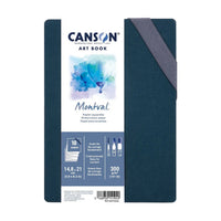 Akvarell vázlattömb CANSON Montval leporelló CP 300 g/m² A5 - 18 lap