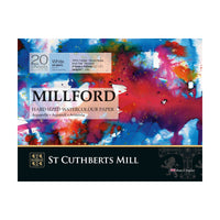 Akvarelltömb CANSON St Cuthberts Millford finom szemcsés 300 g 20 lap – 31 41 cm