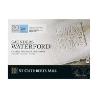 Akvarelltömb CANSON St Cuthberts Saunders Waterford CP fehér 300 g/m² 20 lap – 26 – 51 cm