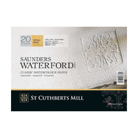 Akvarelltömb CANSON St Cuthberts Saunders Waterford Rough 300 g/m² 26 × 51 cm – 20 lap