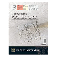 Akvarelltömb St Cuthberts Mill Saunders Waterford HP 300 g/m² - 23 x 31 cm