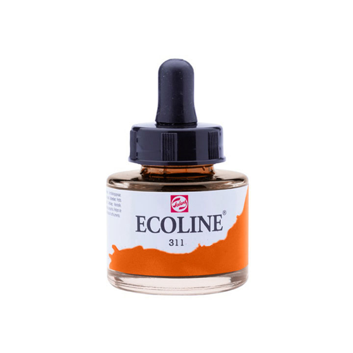 Akvarell festék Ecoline 30 ml – 311 Vermilion