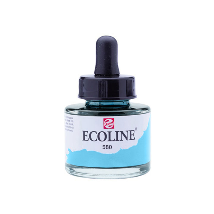 Akvarell festék Ecoline 30 ml – 580 Pastel Blue