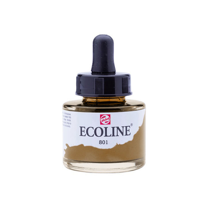 Akvarell festék Ecoline 30 ml – 801 Gold
