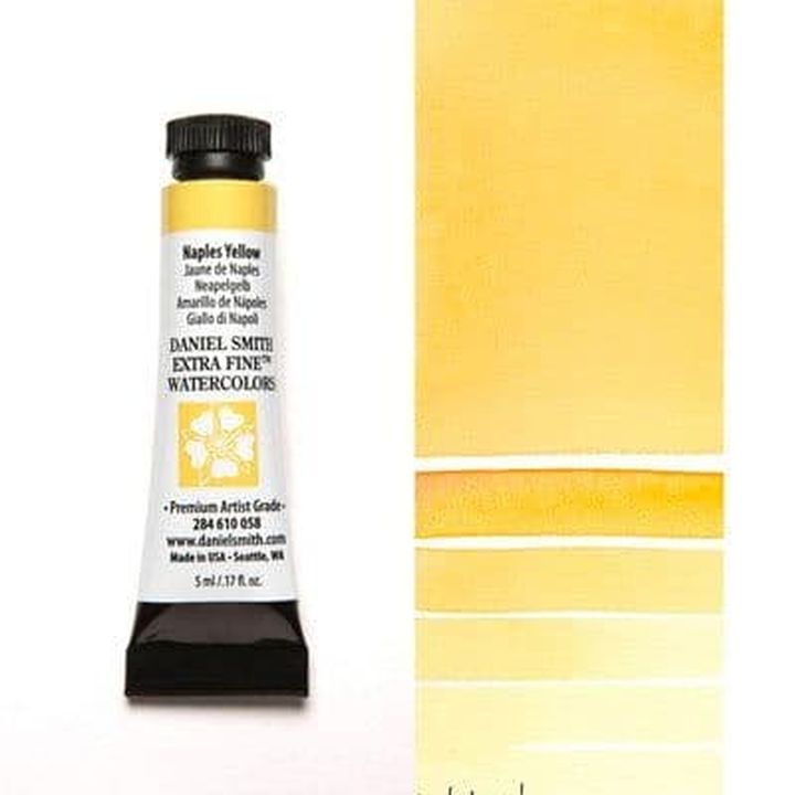 Akvarell festék Daniel Smith Extra Fine – 058 Naples Yellow