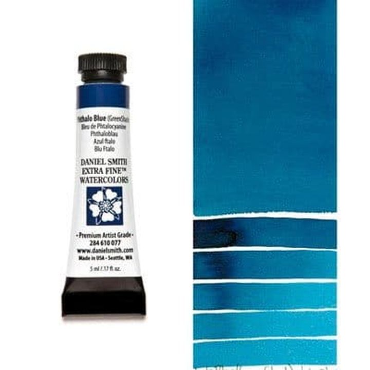 Akvarell festék Daniel Smith Extra Fine – 077 Phthalo Blue (Green Shade)