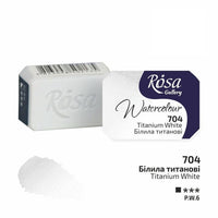 Akvarellfesték Rosa Gallery szilkés 2,5 ml – 704 titán fehér