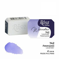 Akvarellfesték Rosa Gallery szilkés 2,5 ml – 742 levendula