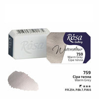 Akvarellfesték Rosa Gallery szilkés 2,5 ml – 759 teplá sivá