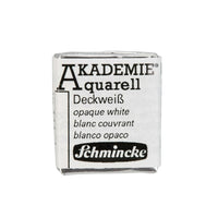 Schmincke AKADEMIE akvarellfesték 1/2 szilárd festék – 111 fedőfehér