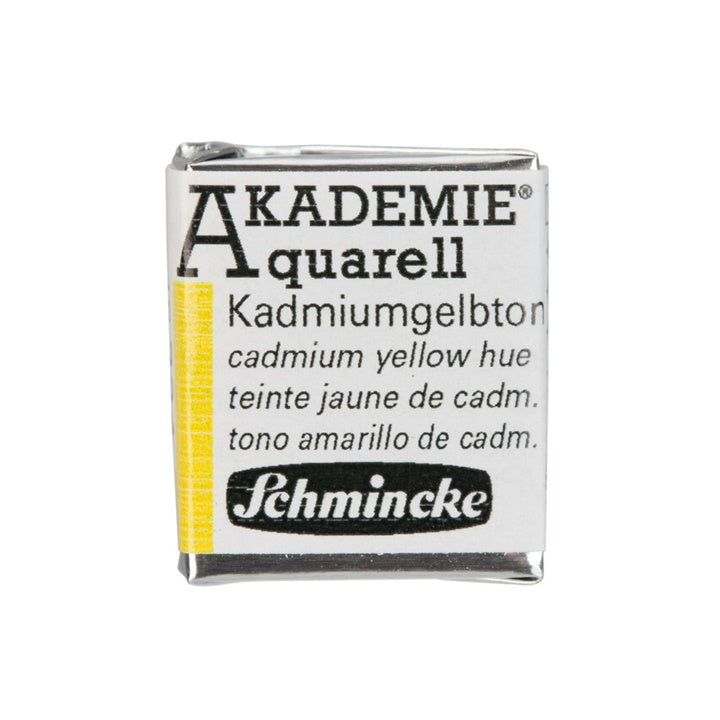 Schmincke AKADEMIE akvarellfesték 1/2 szilárd festék – 224 kadmiumsárga árnyalat