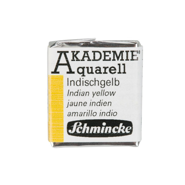 Schmincke AKADEMIE akvarellfesték 1/2 szilárd festék – 225 indiai sárga