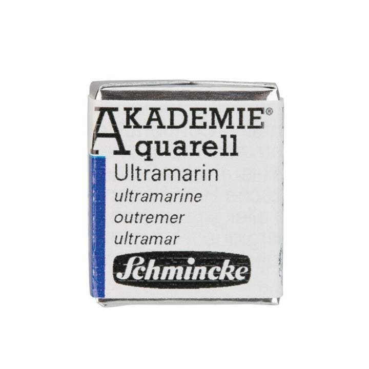 Schmincke AKADEMIE akvarellfesték 1/2 szilárd festék – 443 ultramarinkék