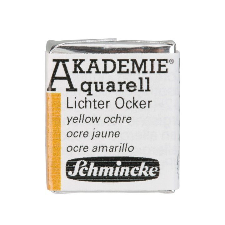 Schmincke AKADEMIE akvarellfesték 1/2 szilárd festék – 660 okkersárga