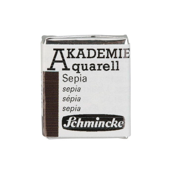 Schmincke AKADEMIE akvarellfesték 1/2 szilárd festék – 665 szépia