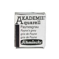 Schmincke AKADEMIE akvarellfesték 1/2 szilárd festék – 770 paynes szürke