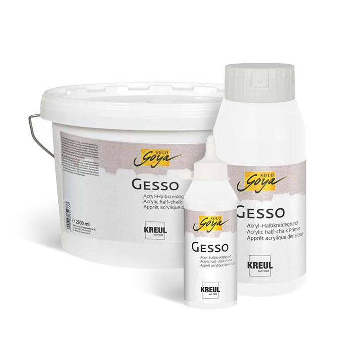 Alapozó Solo Goya Gesso Primer fehér - KREUL (1)