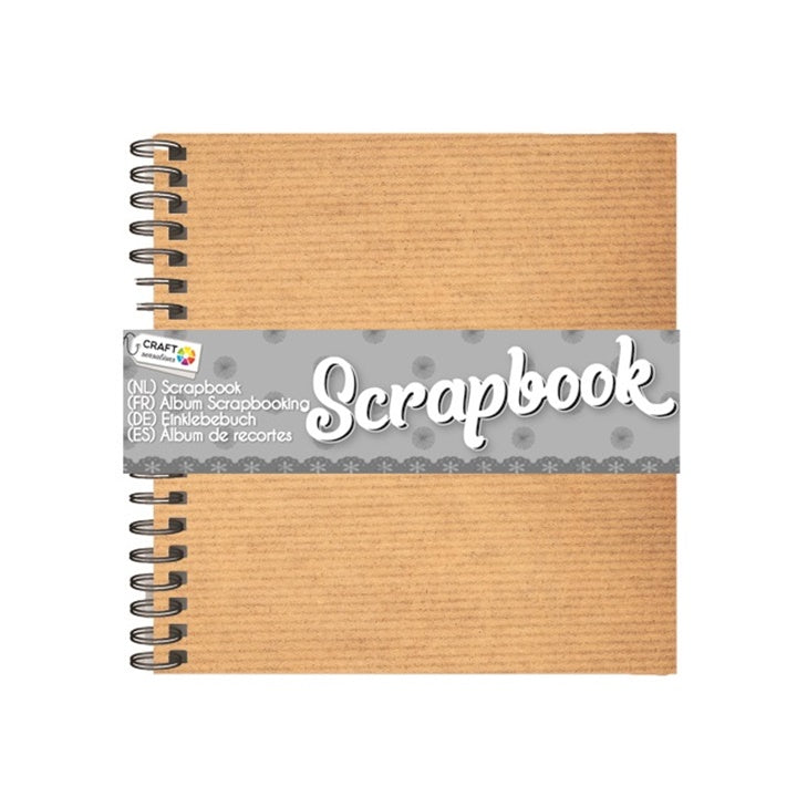 Scrapbooking album Craft Sensations 15x15 cm - 40 lap – Brown